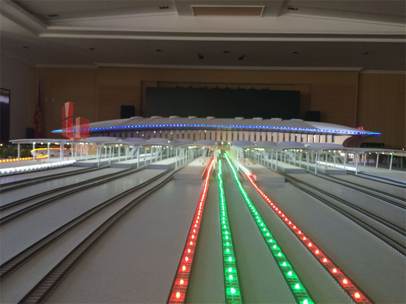 售樓部沙盤中燈光效果可以給參觀者不一樣的體驗