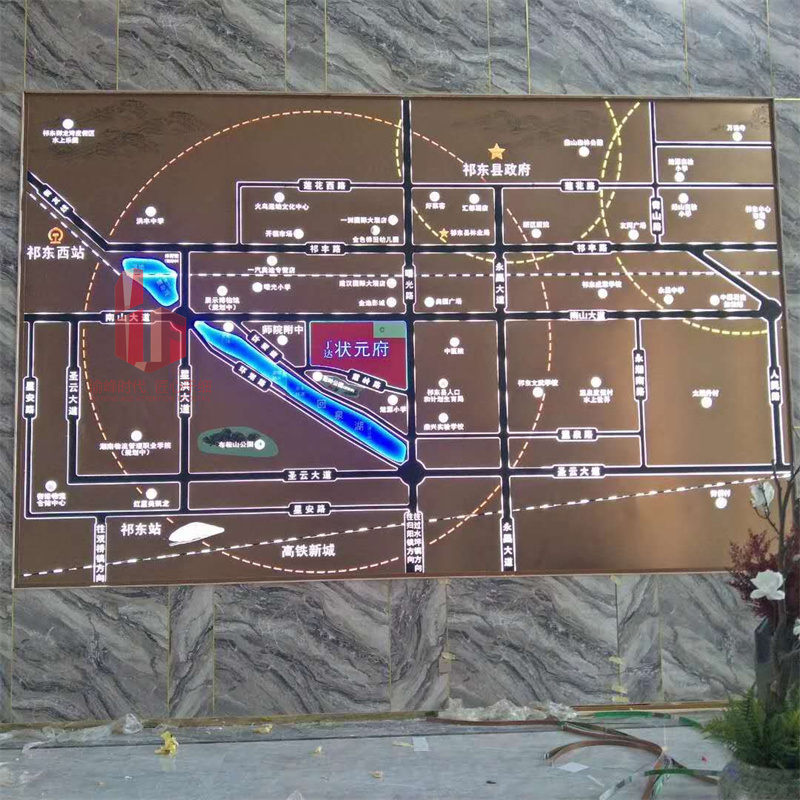 電子沙盤模型發(fā)展方向應更加的注重參觀者的體驗